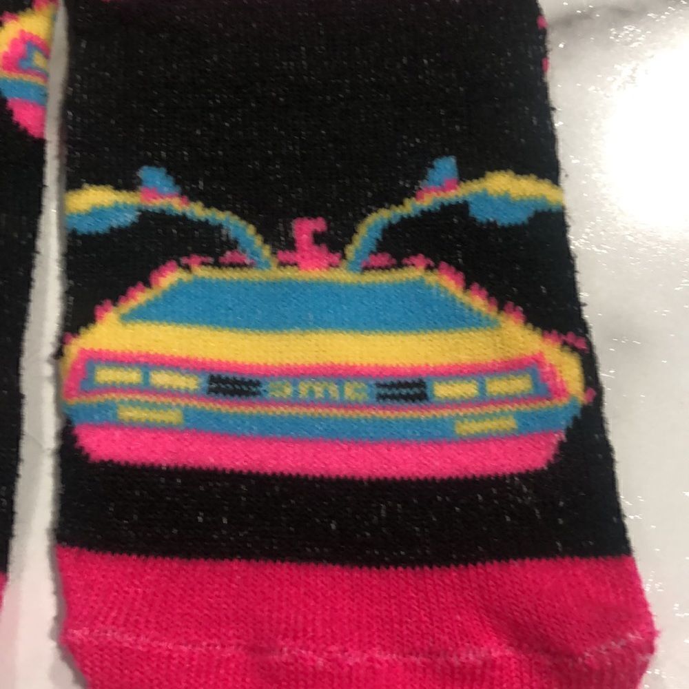 Retro Socks Back to the Future - Picture 2 of 3